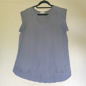 Women’s Periwinkle Cap Sleeve Blouse